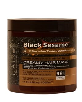 Nourishing Black Sesame Keratin Hair Mask Treatment: Professional 500ml