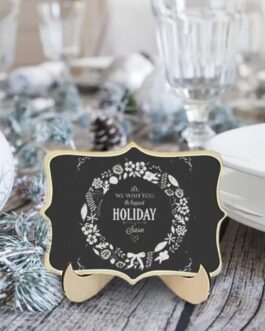 Wooden Chalkboard With Stand
