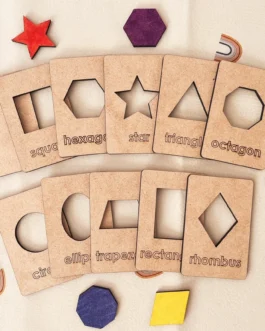 Wooden Drowning Stencils (12pc set)