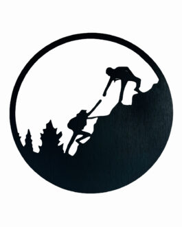 Mountain Climbing Wood Wall Decoration