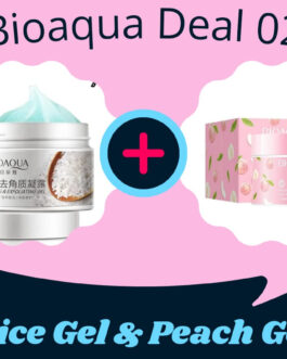 Bioaqua Rice Gel and Peach Gel Extract Acid Exfoliating Face Gel Cream