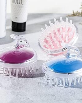 Klick Buy Hair Scalp Massager Shampoo Brush with Soft Silicone Bristles (random color)