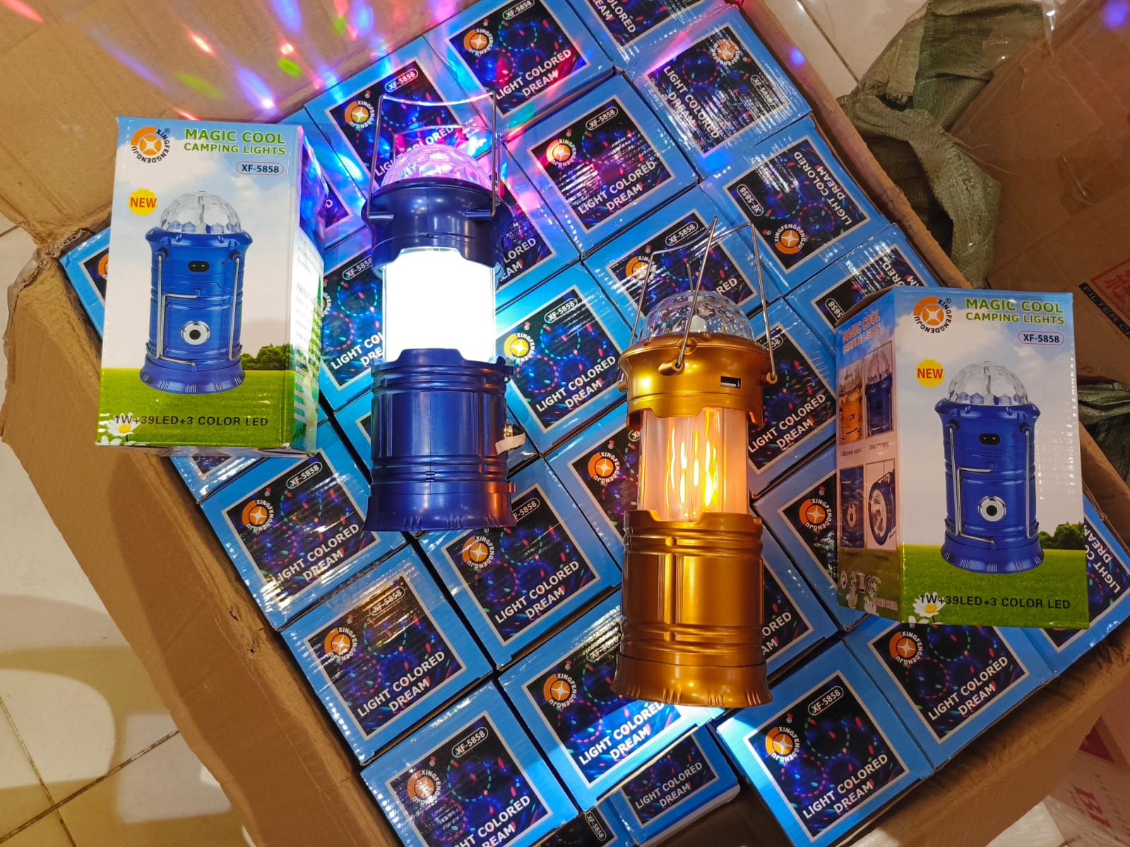 Magic Cool Camping Light With USB Output Flashlight & Stage Lighting - Image 2