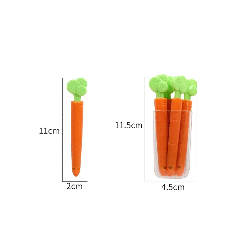 Food Sealing Clip Carrot Shape (pack of 5 clip) - Image 13