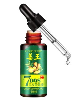 7 Day Ginger Germinal Oil Hair Nutrient Solution Hair Growth Essence Liquid