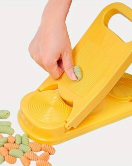 1pc Plastic Pastry Board For Creative Culinary Adventures, Versatile Dumpling Maker, Plastic Dough Roller With Flip-and-Fold Ease, Pastry Board For Easy Rolling And Sealing, For Noodles (random color)