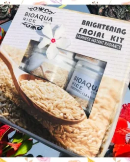 Bio aqua rice facial kit Brightening facial kit Fairness instant radiance