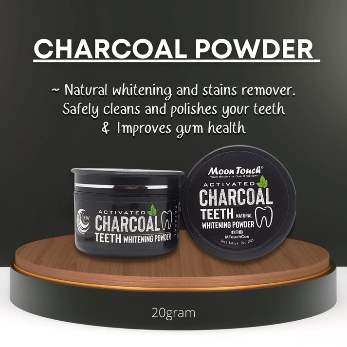 Charcoal Teeth Whitening Powder - Image 4