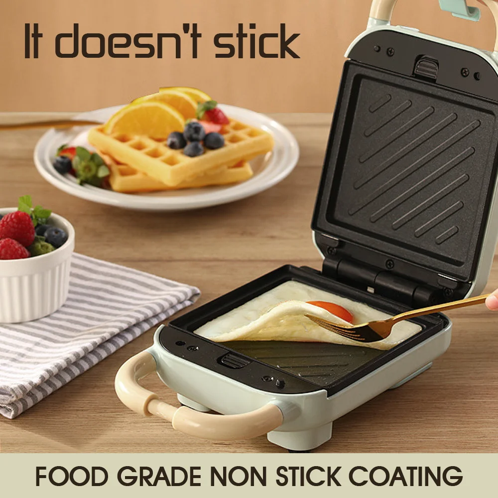 3 in 1 Electric Sandwich Toast, Waffle, Pancake, Donut, Egg , Waffle, Fish, Cake Grill Coating Making Machine for Breakfast Horno elթctrico (Random color) - Image 11