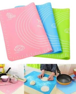 Non-Stick Silicone Baking Mat large size With Measurements Heat Resistant Cookie Sheet Oven Liner 40*50cm (Multi color)