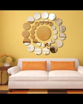 circles Acrylic mirror wall stickers