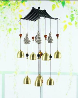 Wind Twin Metal Aluminum Wind Chimes Door Bells