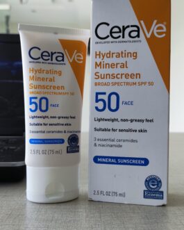 CeraVe Hydrating Mineral Sunscreen SPF 50