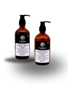 Set of 2 Hand + Body Wash – 250 ML, Amberwood Hand
