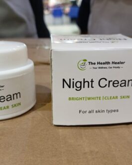 Night Cream for Bright, White and Clear Skin.