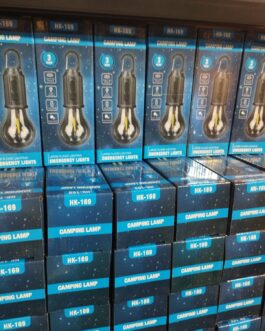 Rechargeable LED Lamp Bulb, Emergency Camping Lights with Clip Hook, Mini Portable Camping Light
