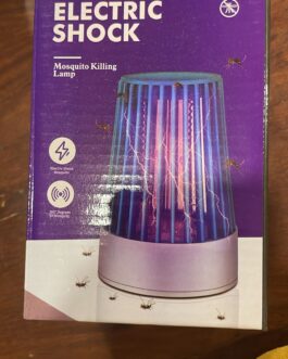 Electric Shock UV Mosquito Killer Lamp – USB Bugs Zapper Light, Non Toxic and No Radiation Lamp