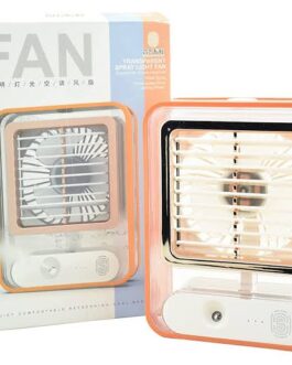 Rechargeable Mini Mist Humidifier Fan Portable Desktop Air Conditioner USB Mini Air Cooler Fan