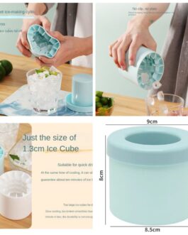 SILICONE CREATIVE ICE CUBE BUCKET