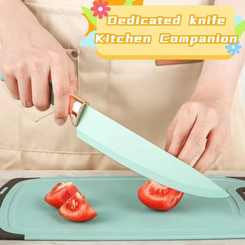 19 PCs Silicon Cooking & Knife Set (random color) - Image 12