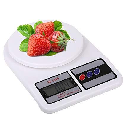 Best Imported Digital Food Kitchen Scale With LCD Display, Digital Kilo, Grams and Ounces for Weight Loss, Baking, Cooking, Keto and Meal Prep, Medium, Stainless Steel weight Machine For Vegetable, - Image 2