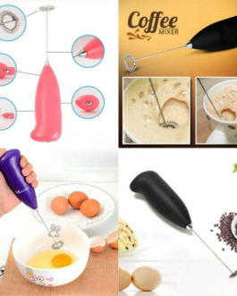 Electric Egg Beater Milk Drink Coffee Whisk Mixer Foamer Mini Handle Stirrer Practical Cooking Tool Kitchen Mini Whisk(random color)