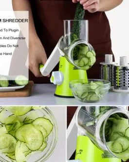 TABLE TOP DRUM GRATER VEGETABLE CUTTER (Random colors)