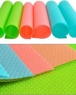 Fridge Mates non-slip Fridge Mats, Wardrobe Mat, Tools, Shelves, Drawers, Table Mat | Waterproof Anti-slip Mat (Random Colours)