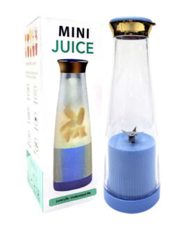 Portable & Rechargeable Battery Mini Juice Blender | Electric Juicer, Anti Drip Blender, Mini Shake Smoothie Blender, Portable Rechargeable Juicer (Random color)