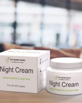 Night Cream for Bright, White and Clear Skin.