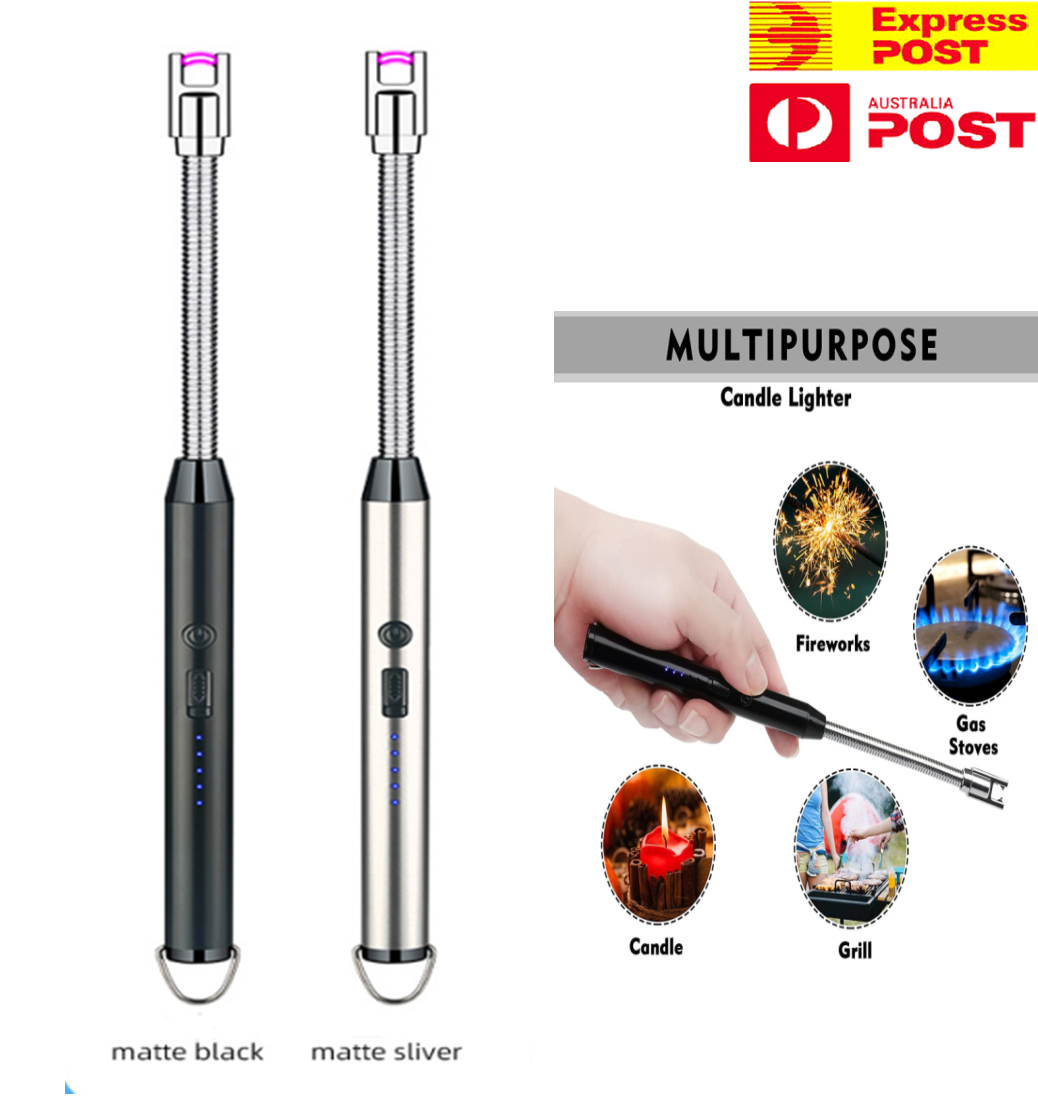 Electric Lighter Rechargeable USB, With 360ԍFlexible Long Neck Flameless Lighter - Image 3